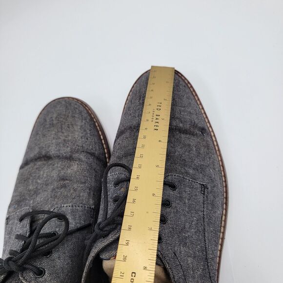 Bostonian Gray Dezmin Plain Toe Oxfords Shoes Layared Comfort Footbed Size 13M main image 4